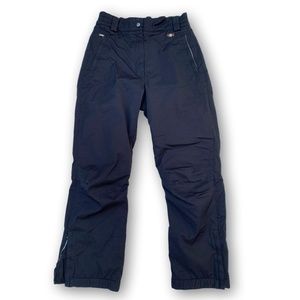 Post Card Women's 6 Ski Pants Black Insulated